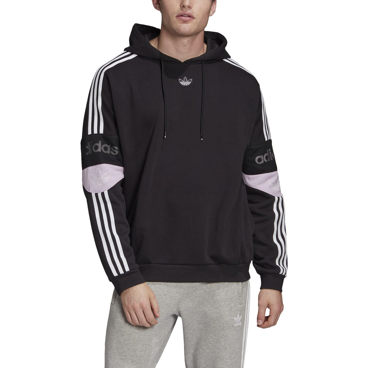 [ED7175] Mens Adidas Originals Team Signature Trefoil Hoody