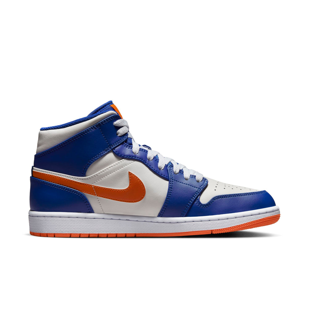 [FD1029-400] Mens Air Jordan RETRO 1 MID 'KNICKS'