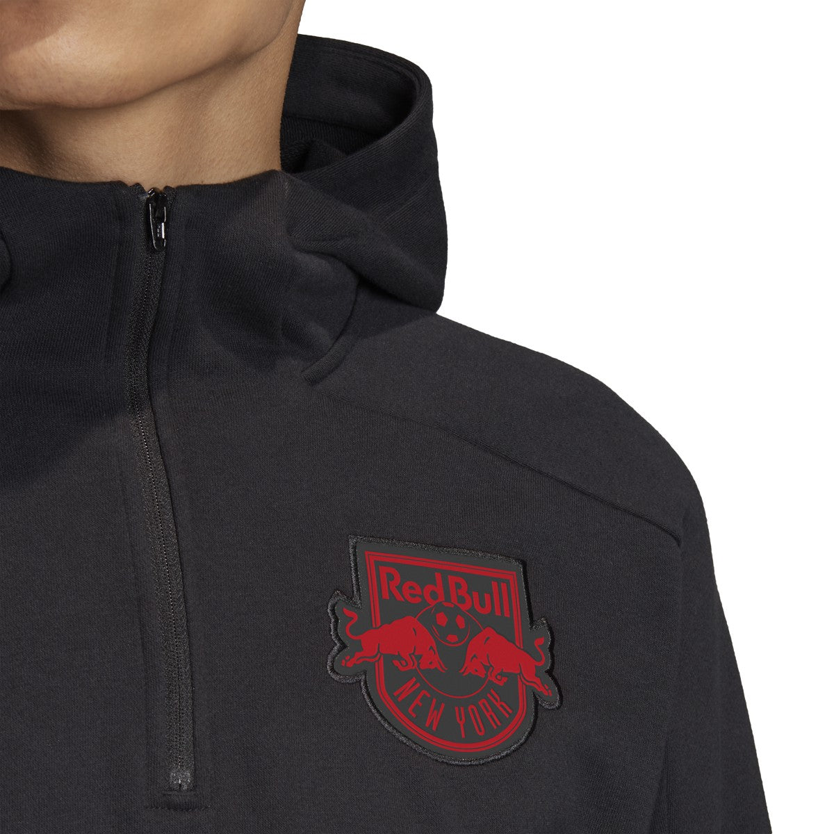 [FI1440] Mens Adidas New York Red Bulls 3-Stripes Travel Jacket