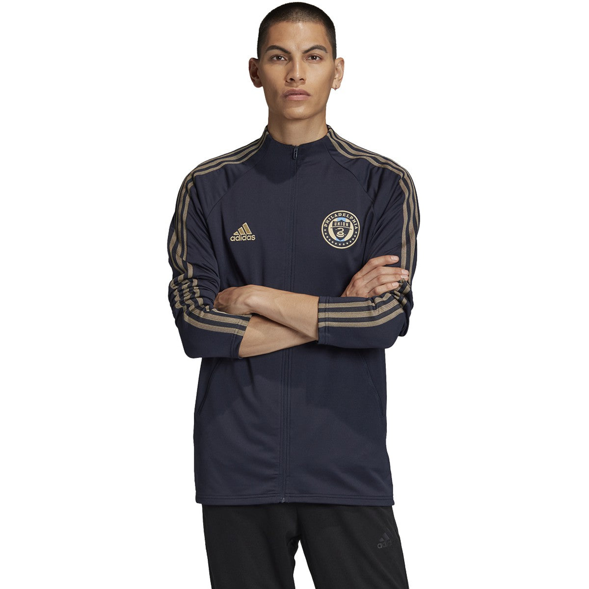 [FI1442] Mens Adidas Philadelphia Union Anthem Jacket