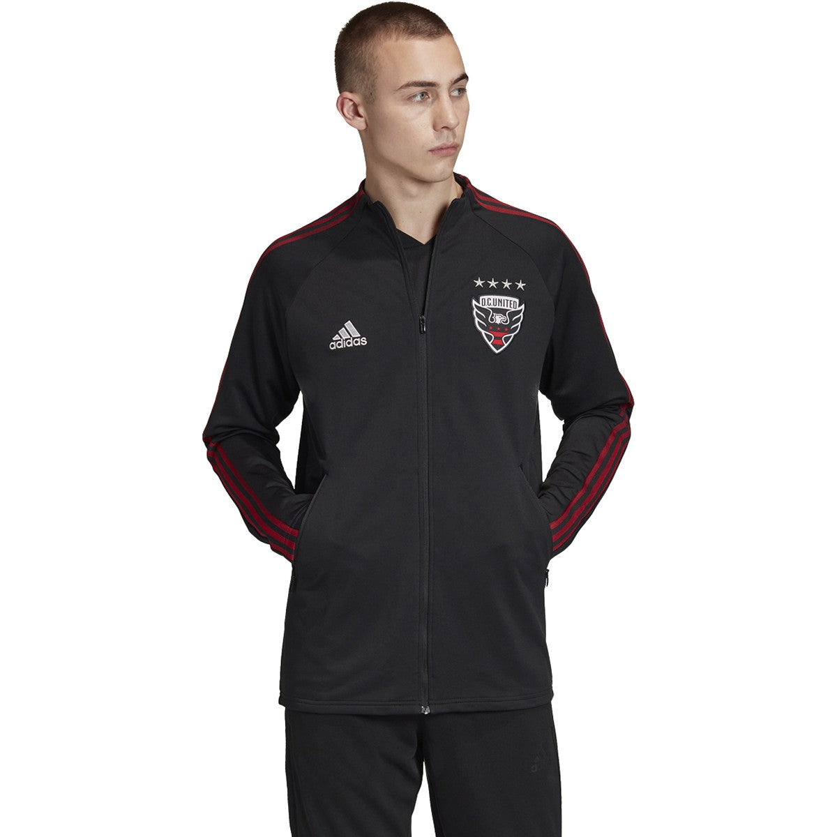 [FI1520] Mens Adidas D.C. United Anthem Jacket