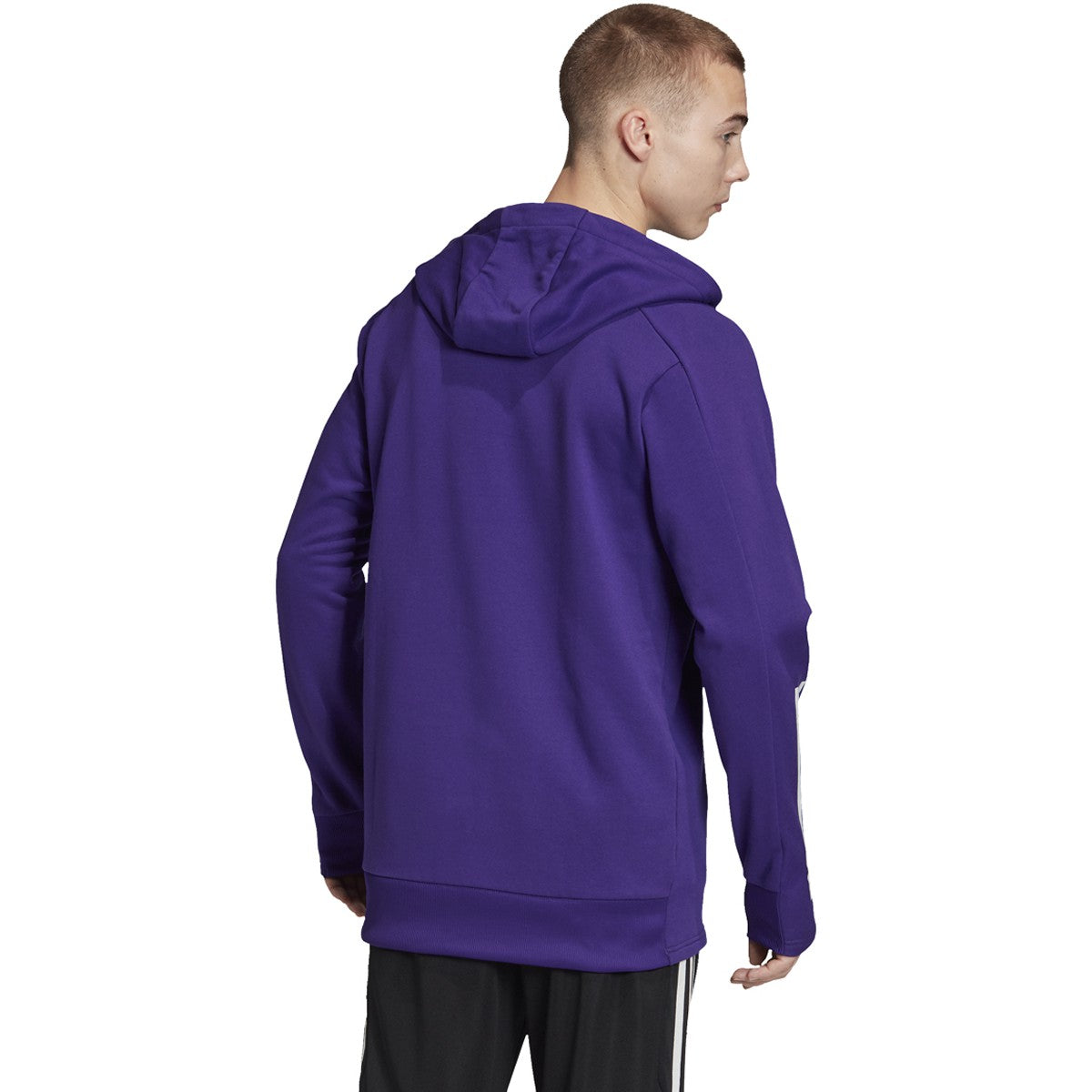 [FI1527] Mens Adidas Orlando City 3-Stripes Travel Jacket