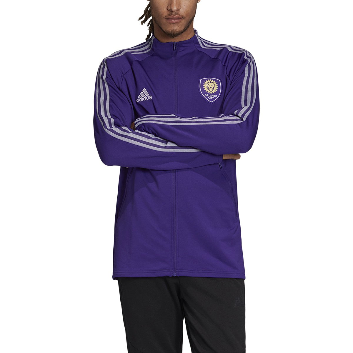 [FI1529] Mens Adidas Orlando City Anthem Jacket