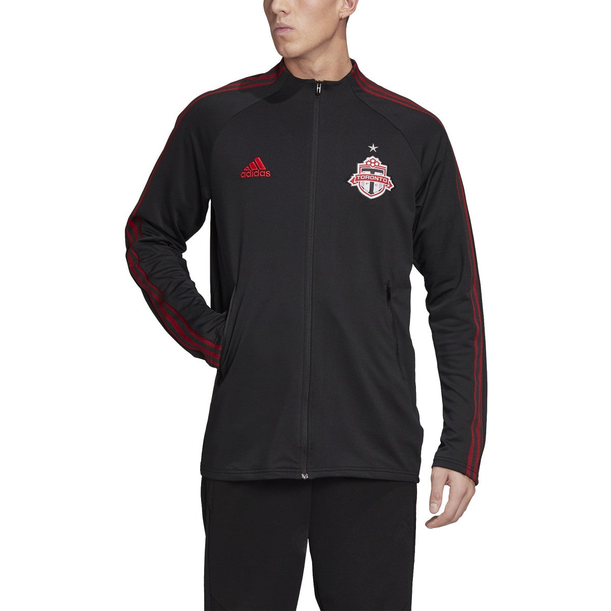 [FI1532] Mens Adidas Toronto FC 2020 Anthem Jacket