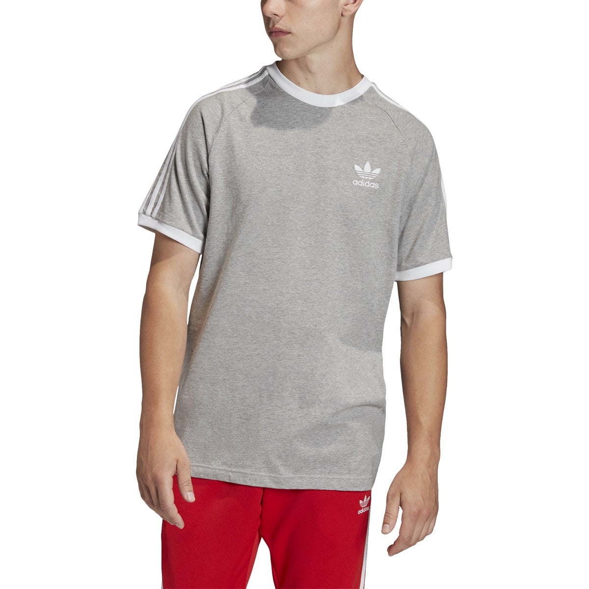 [FM3769] Mens Adidas Originals 3-Stripes Tee