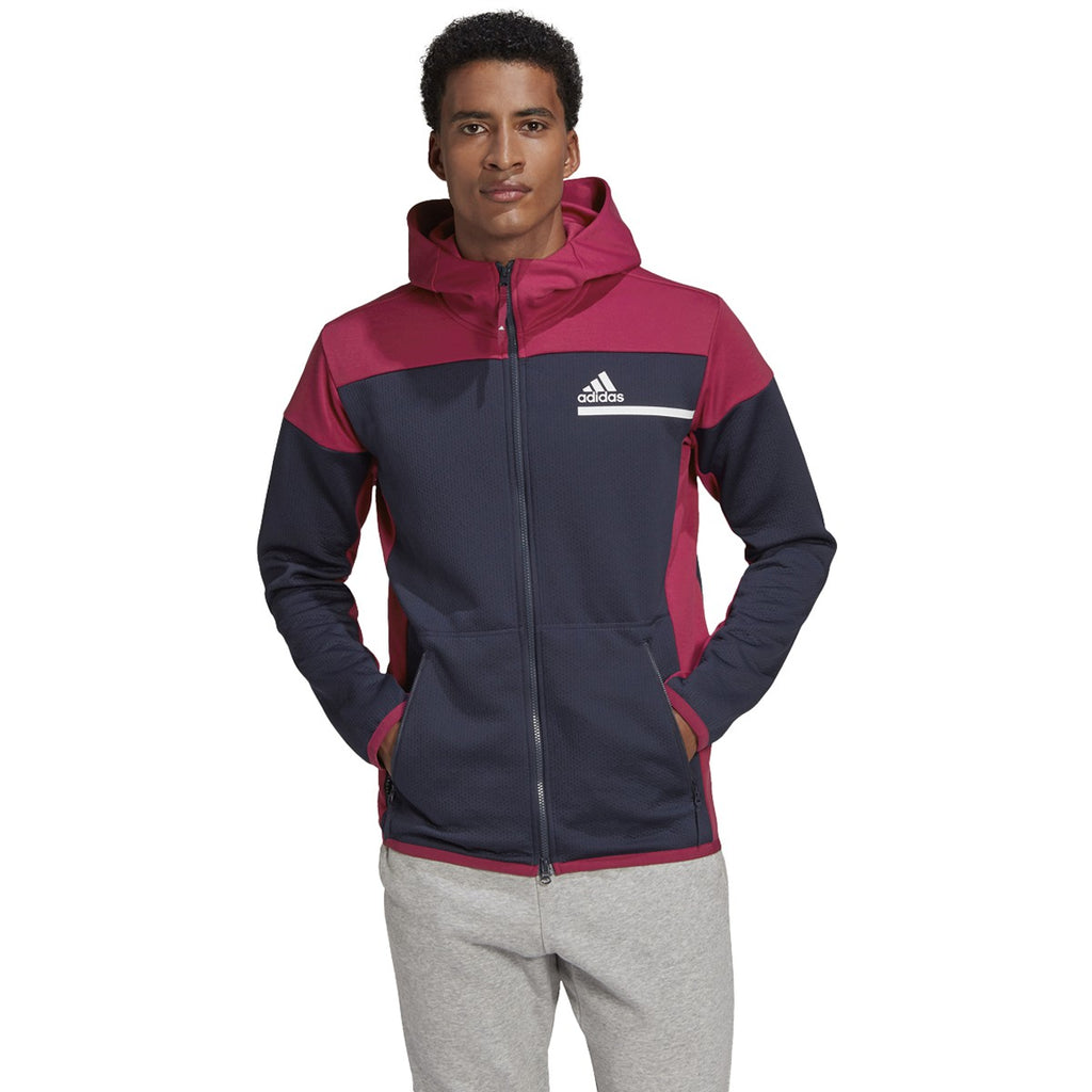 [FT6131] Mens Adidas ZNE Aeroready Fullzip Sweatshirt