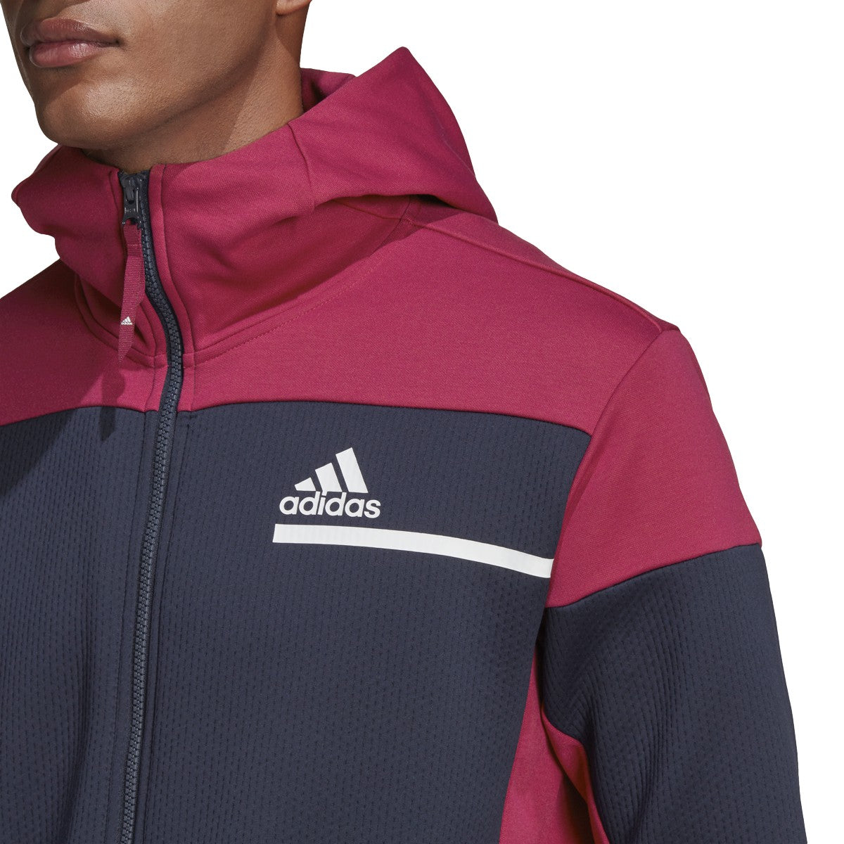 [FT6131] Mens Adidas ZNE Aeroready Fullzip Sweatshirt