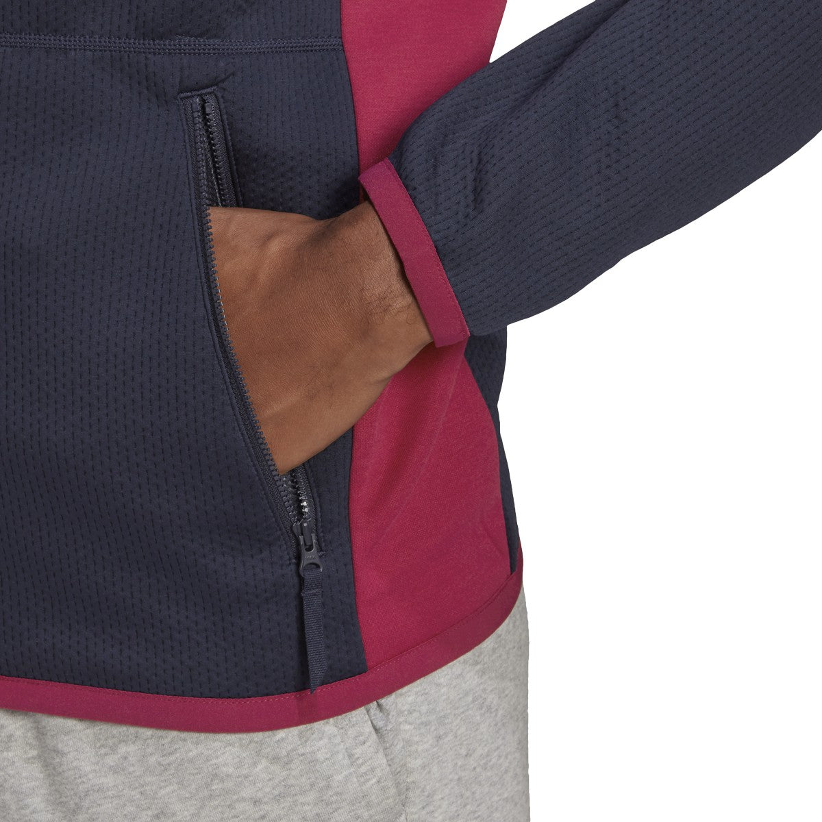 [FT6131] Mens Adidas ZNE Aeroready Fullzip Sweatshirt