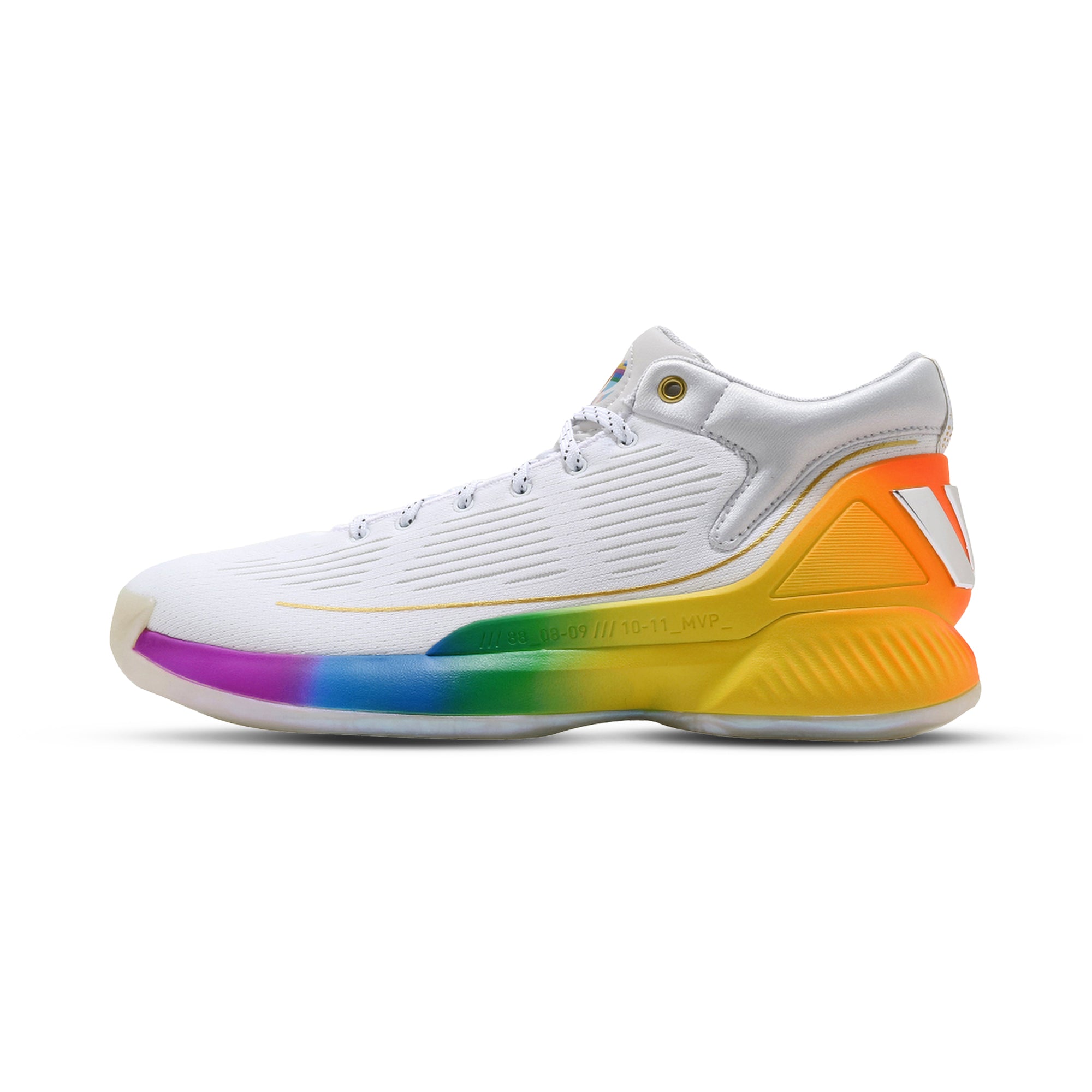 [FX4795] Mens Adidas D Rose 10 - Pride