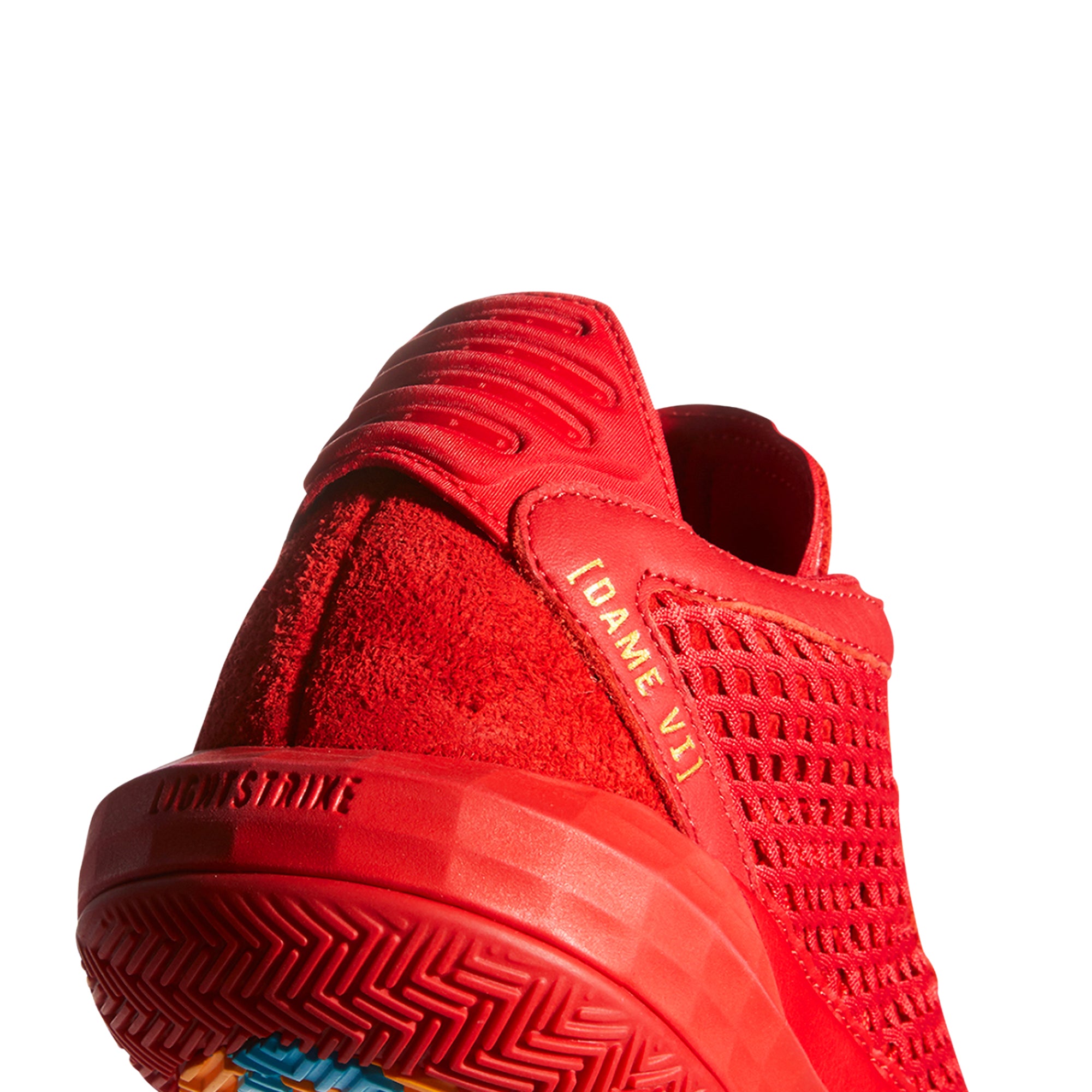 [FX9021] Mens Adidas Dame 6 Leather