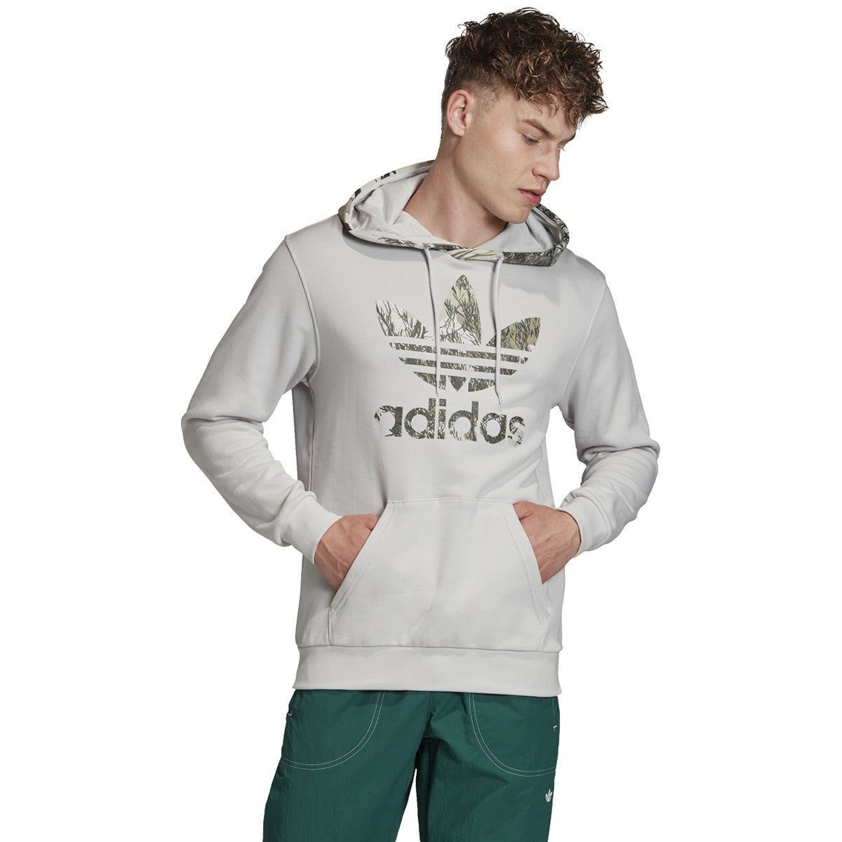 [GD5955] Mens Adidas Camo Block Hoodie