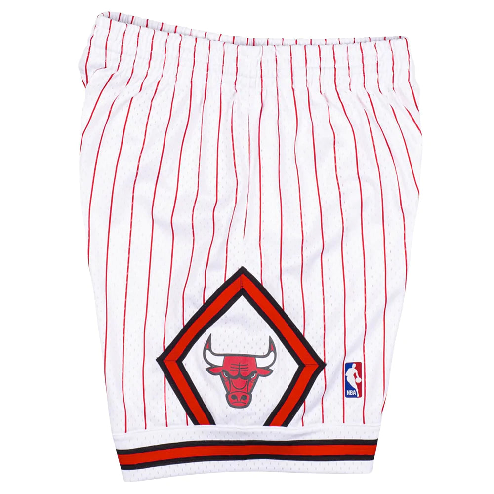 Mens Mitchell & Ness NBA RELOAD SWINGMAN SHORTS - CHICAGO BULLS 1995