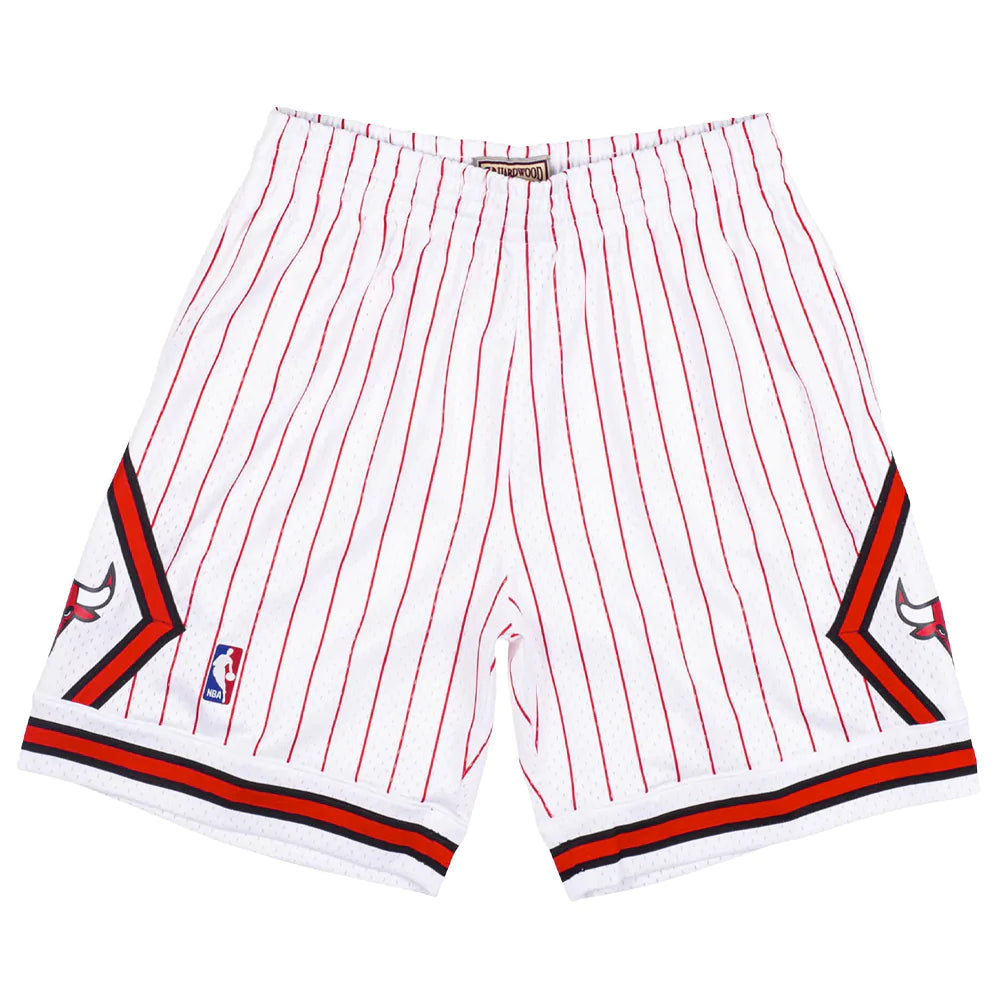 Mens Mitchell & Ness NBA RELOAD SWINGMAN SHORTS - CHICAGO BULLS 1995