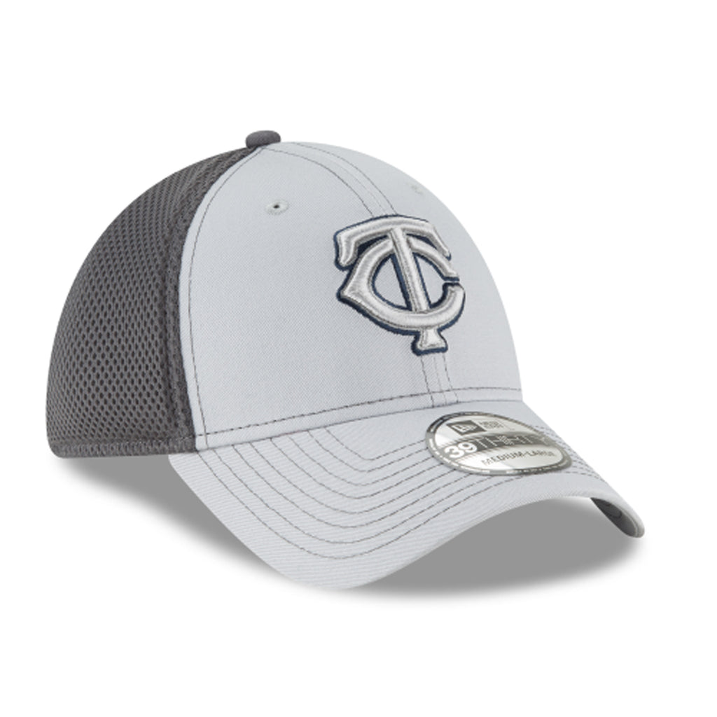 [11594973] Mens New Era MLB 39Thirty Neo Flex Fit Cap - Minnesota Twins