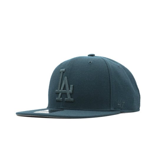 Mens 47 Brand LA Dodgers Captain Snapback - Dark Green