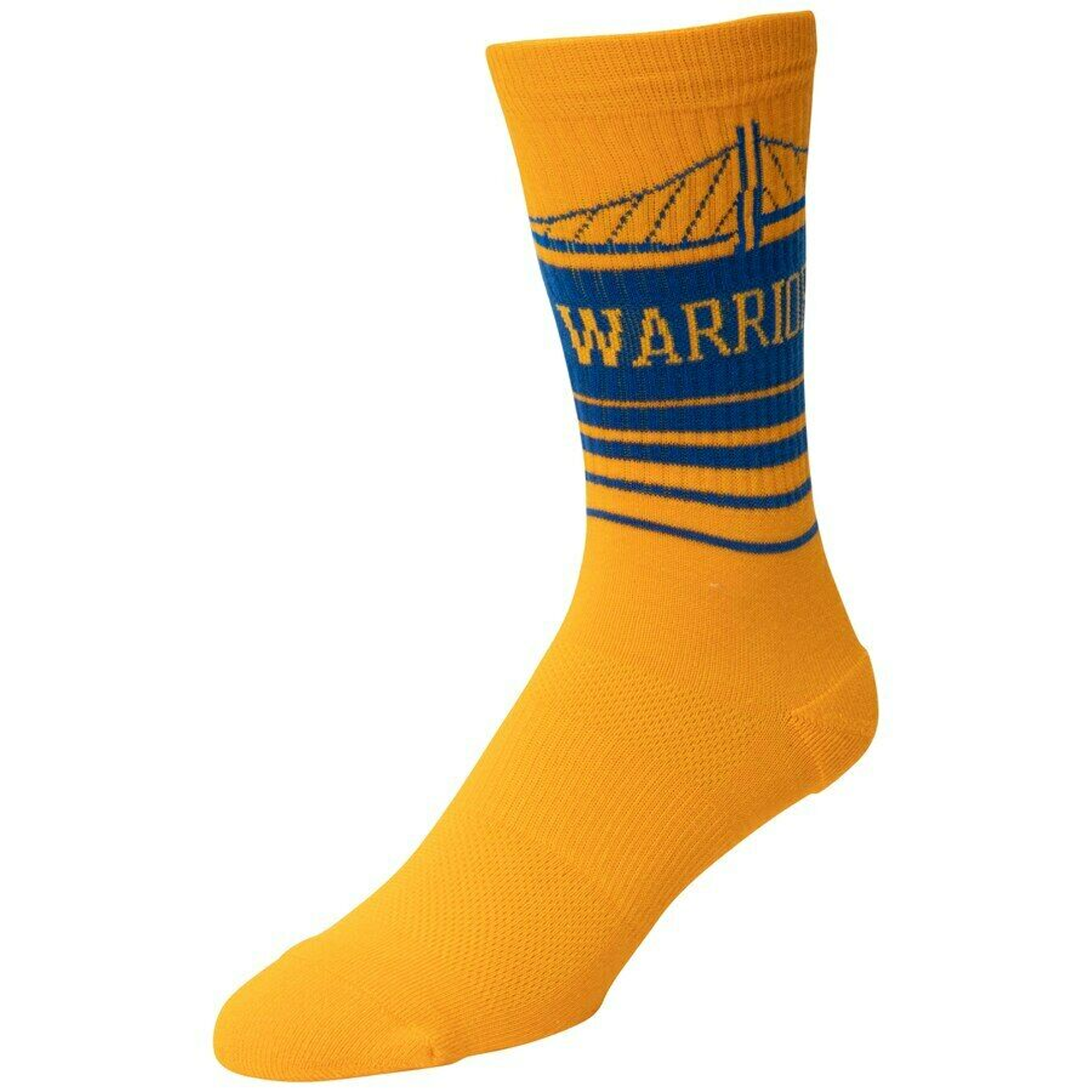 [PM556C8GW3-YEL] Mens Stance NBA Golden State Warriors Horizon Crew Socks