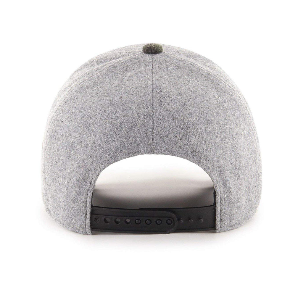 Mens 47 Brand NY Yankees Hitchner MVP DT Snapback - Grey/Camo - sneakAR