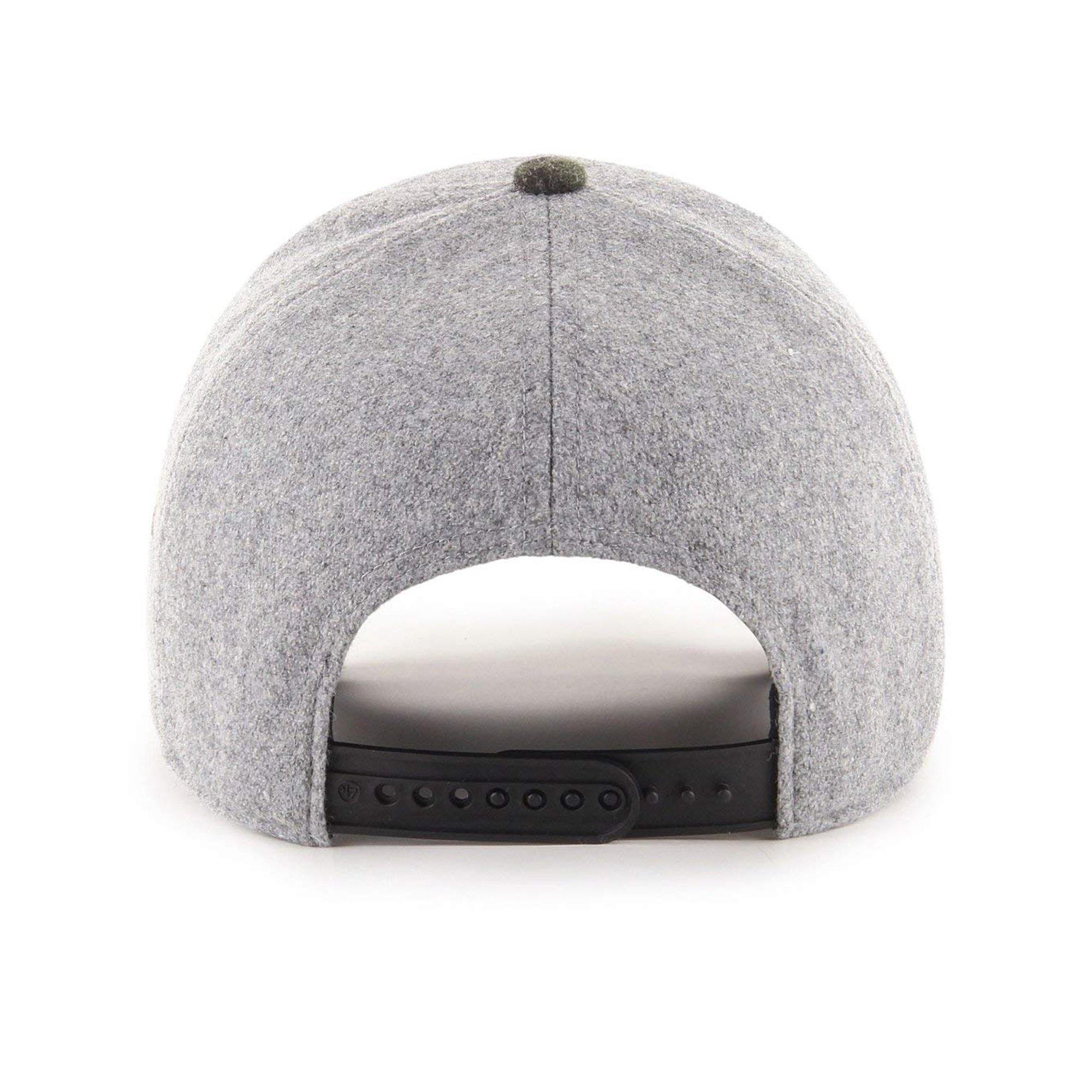 Mens 47 Brand NY Yankees Hitchner MVP DT Snapback - Grey/Camo - sneakAR