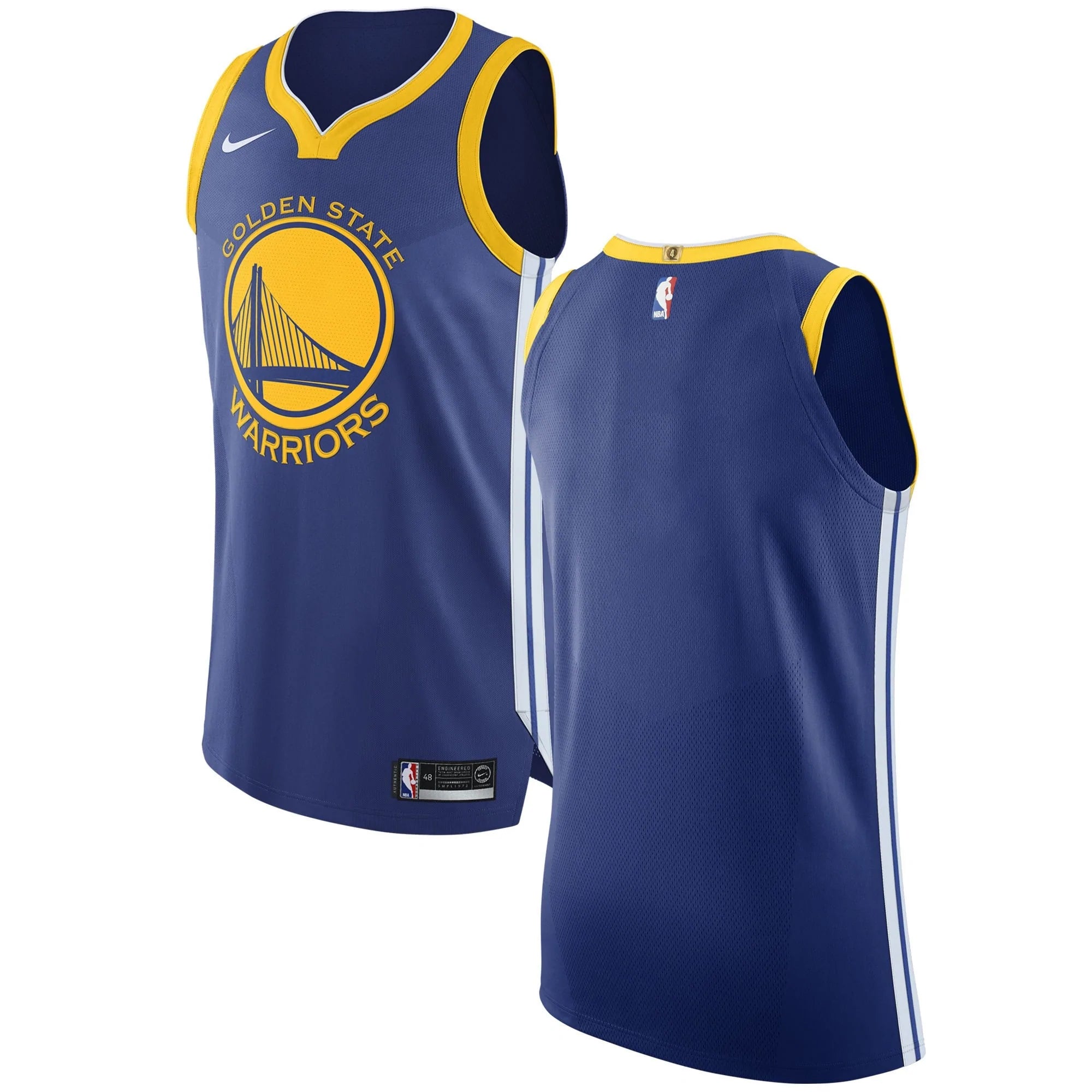 [905210-495] Mens Nike NBA GS Warriors Icon Edition Authentic Jersey