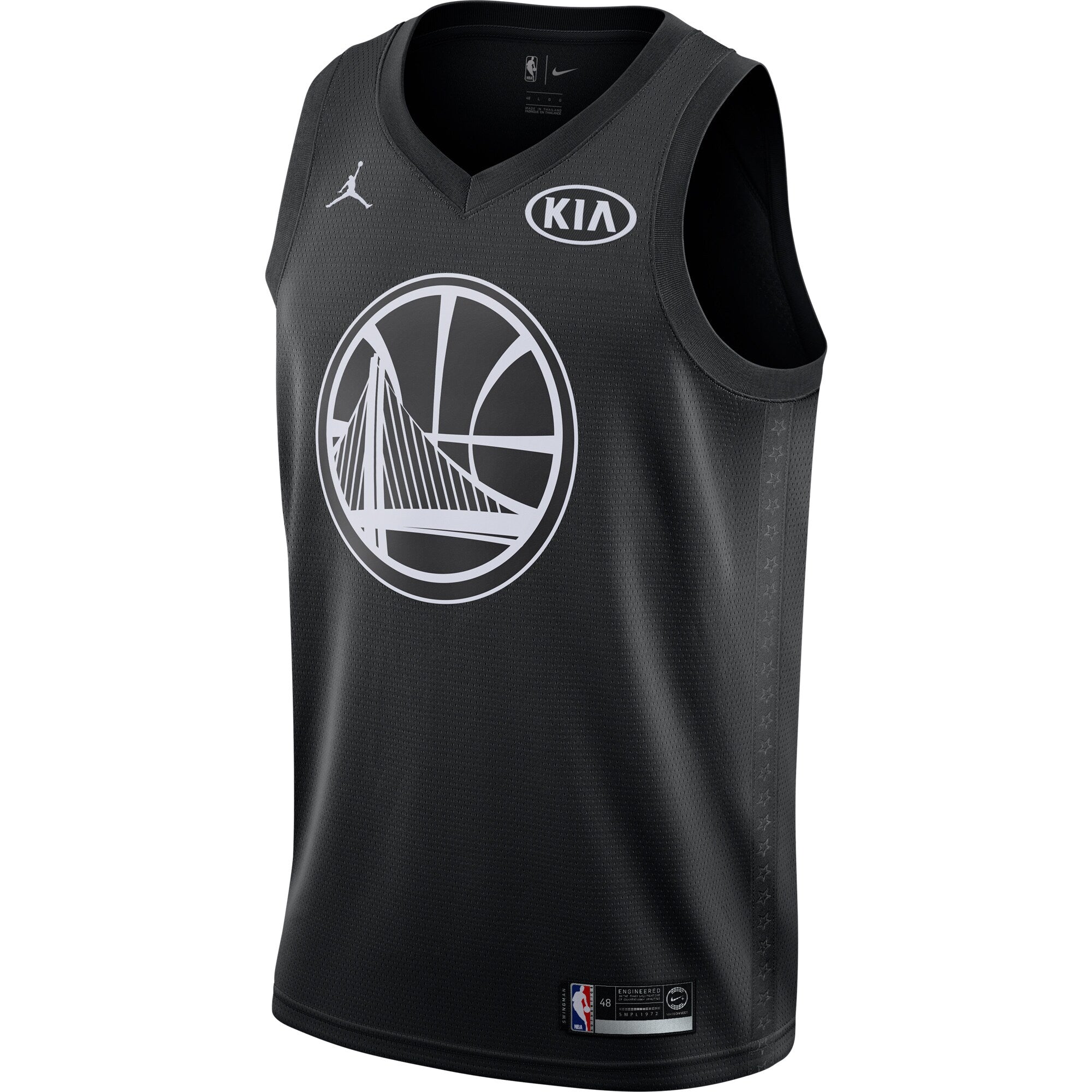 [9Z2B7BY3P-DURANT] Youth Air Jordan GS Warriors "2018 Allstar" Swingman Jersey