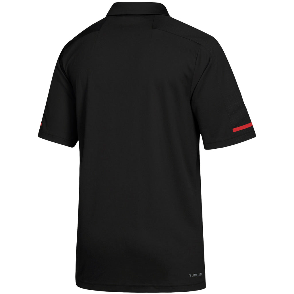 [D78093] Mens Adidas NHL Detroit Red Wings GameDay Polo