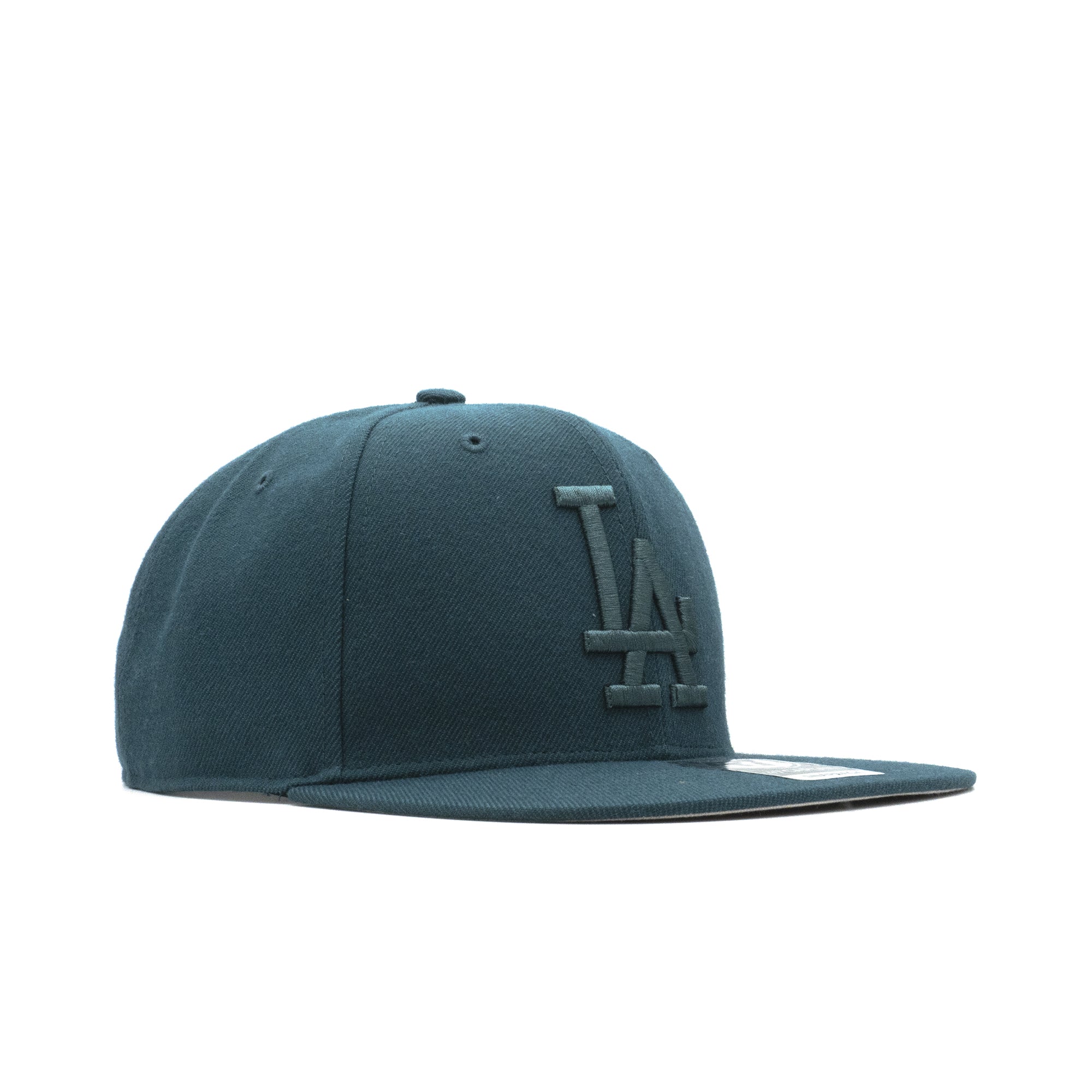 Mens 47 Brand LA Dodgers Captain Snapback - Dark Green