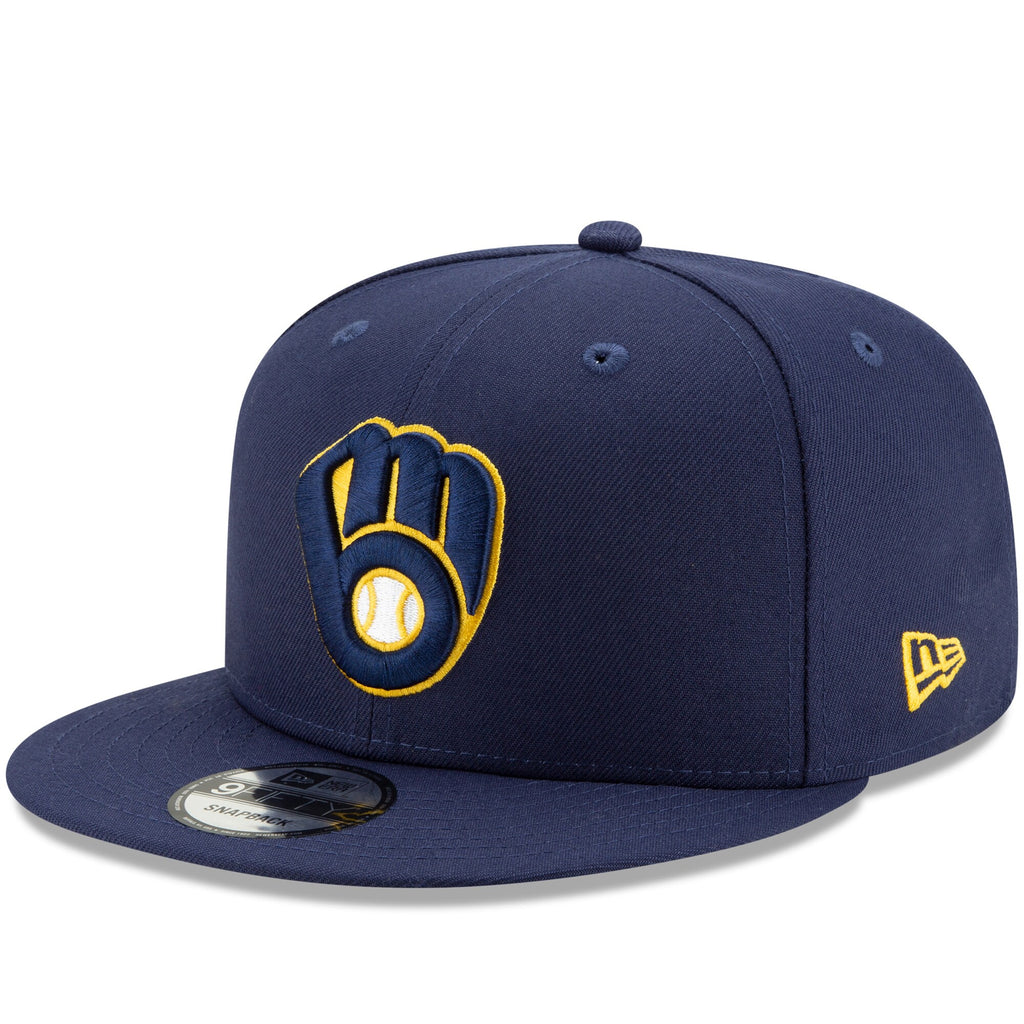 [12344798] Mens New Era MLB 950 Snapback - Milwaukee Brewers