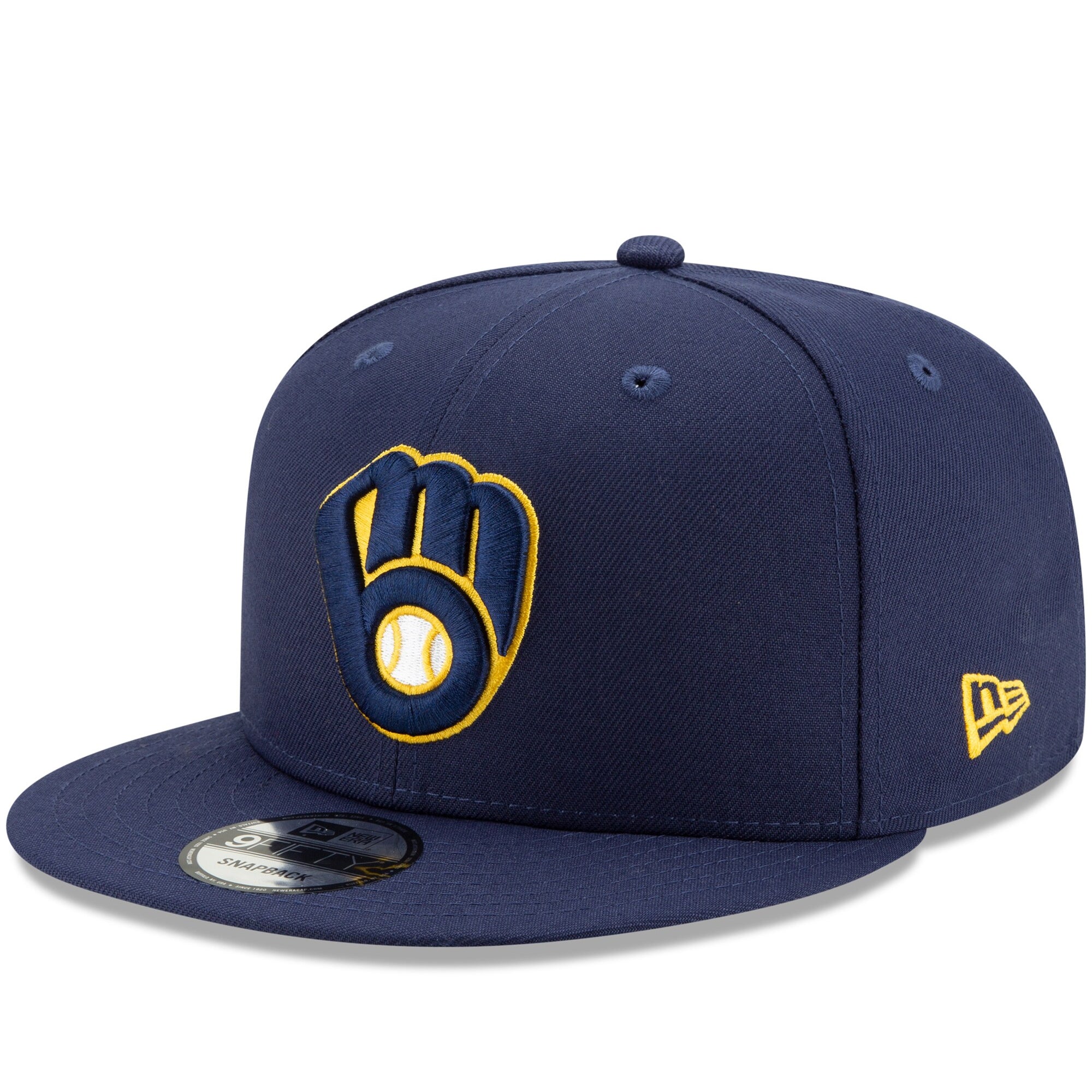 [12344798] Mens New Era MLB 950 Snapback - Milwaukee Brewers