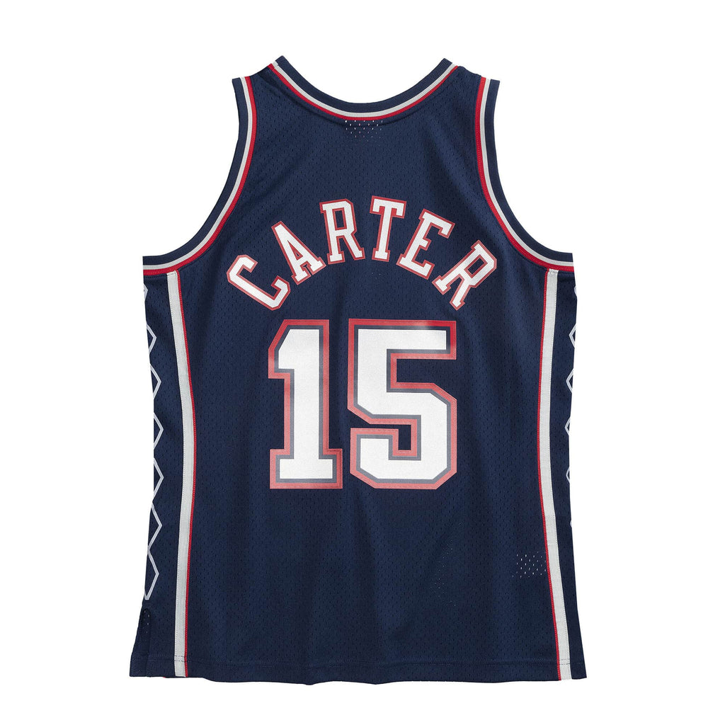 Mens Mitchell & Ness NBA Swingman Jersey NJ Nets 06 Vince Carter
