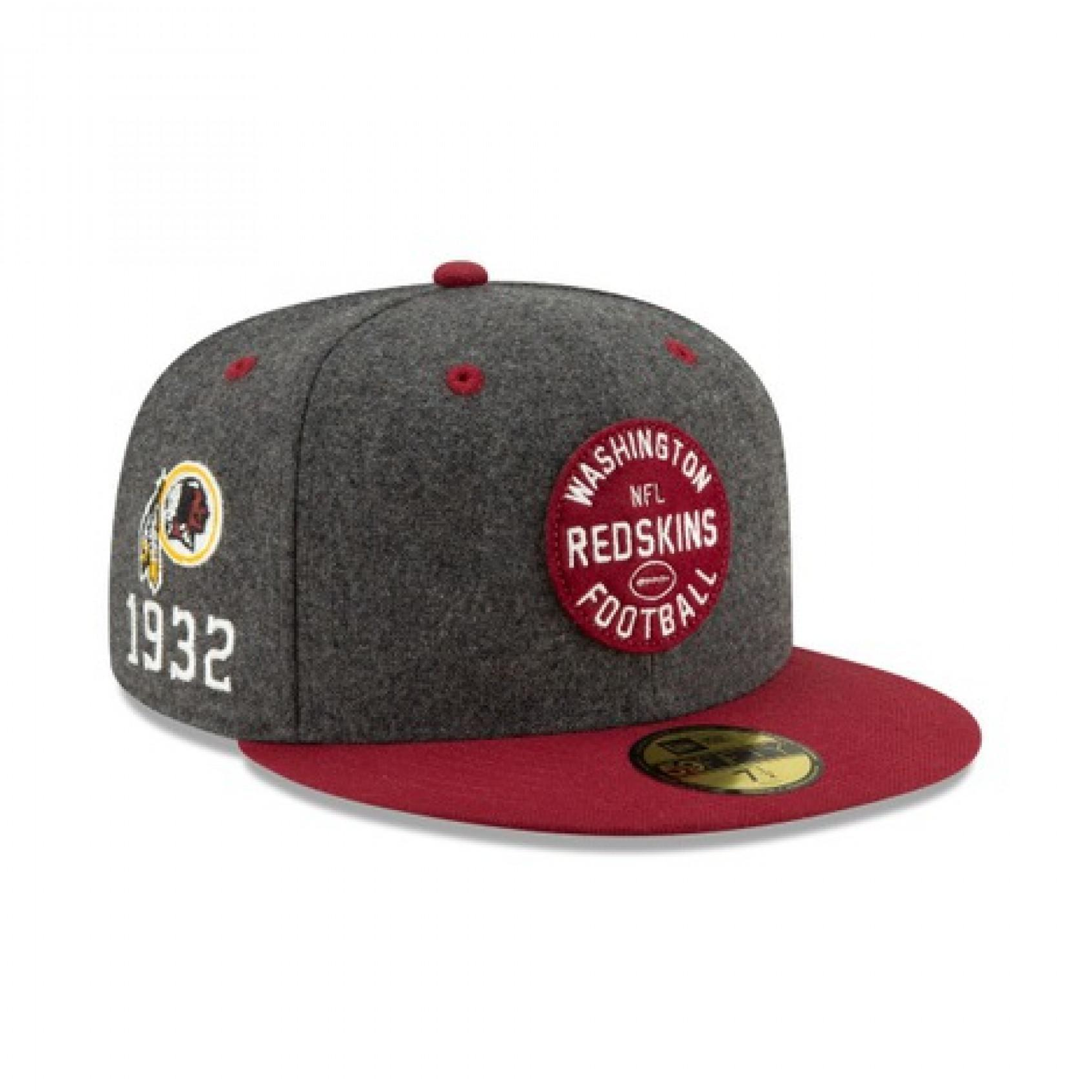 [12050264] Mens New Era NFL On Field 59Fifty Sideline 1930 - Washington Redskins