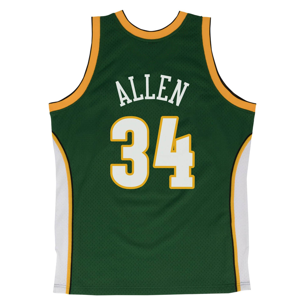 Mens Mitchell & Ness NBA Swingman Jersey Seattle Supersonics 2006 Ray Allen