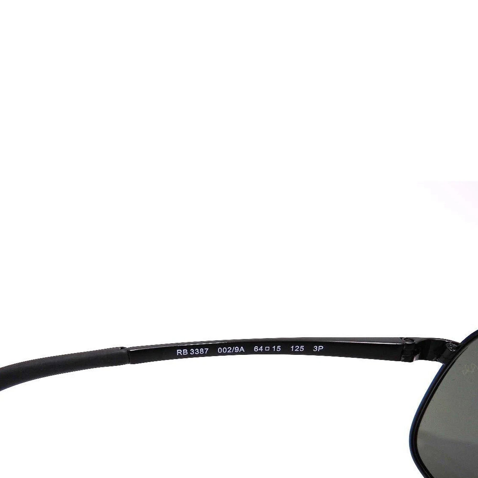 [RB3387-002/9A_64] Mens Ray-Ban Aviator Polarized Sunglasses