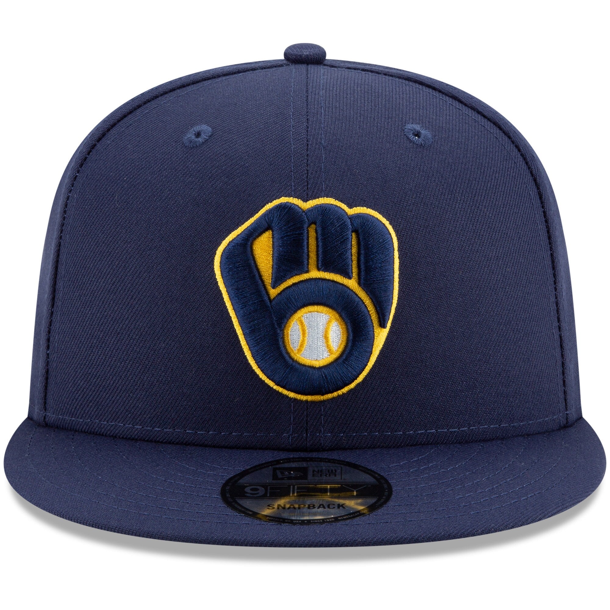 [12344798] Mens New Era MLB 950 Snapback - Milwaukee Brewers