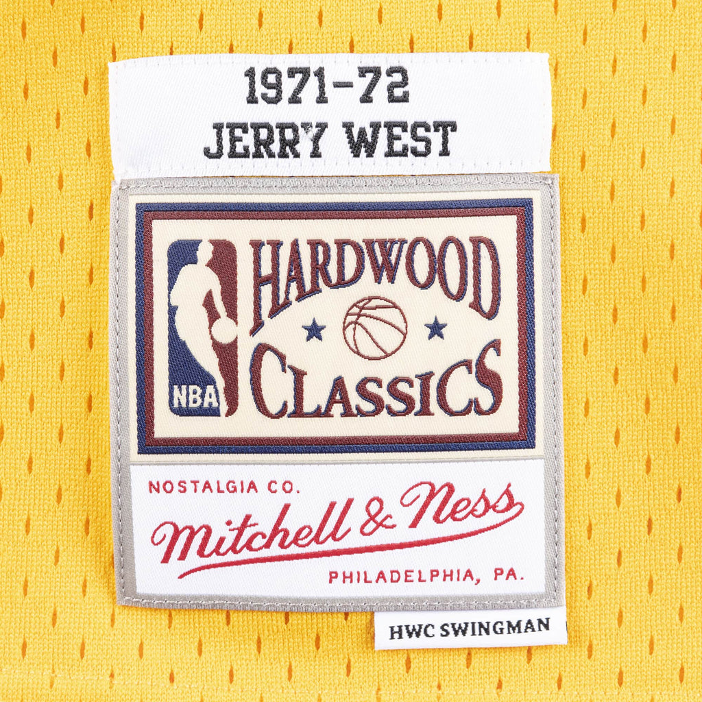 Mens Mitchell & Ness NBA Swingman Jersey Los Angeles Lakers 71-72 Jerry West
