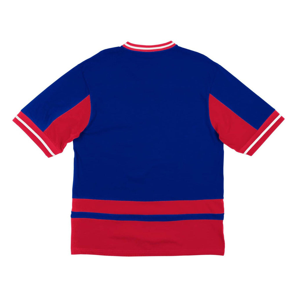 Mens Mitchell & Ness NBA Final Seconds V-Neck Detroit Pistons