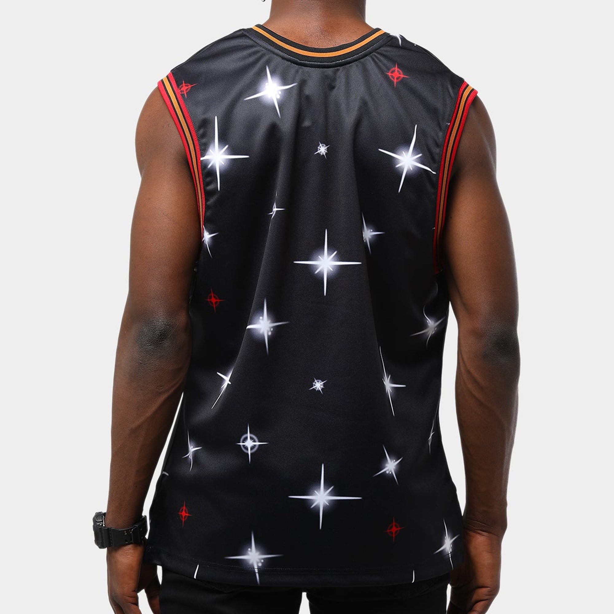 Mens Mitchell & Ness NBA Airbrush Knit Jersey Philadelphia 76ers