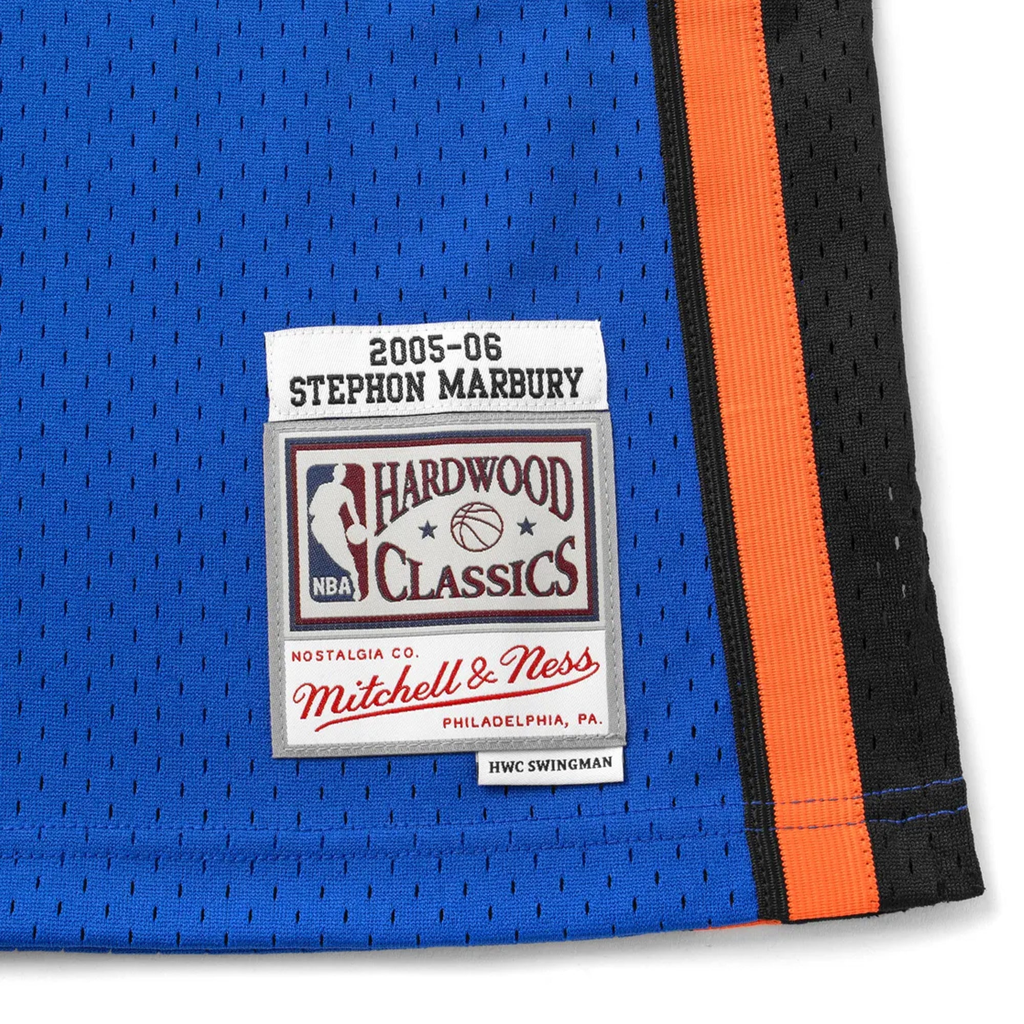 Mens Mitchell & Ness NBA Swingman Jersey New York Knicks 05-06 Stephon Marbury