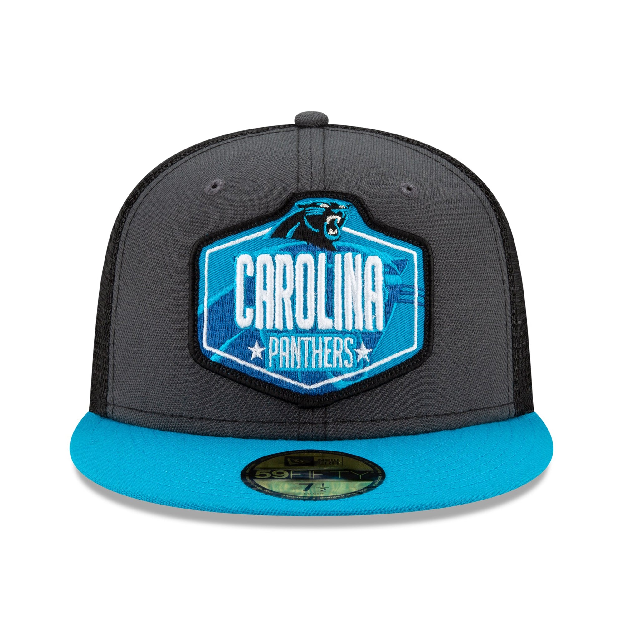 [60139102] Mens New Era NFL 2021 Draft 59Fifty Fitted - Carolina Panthers