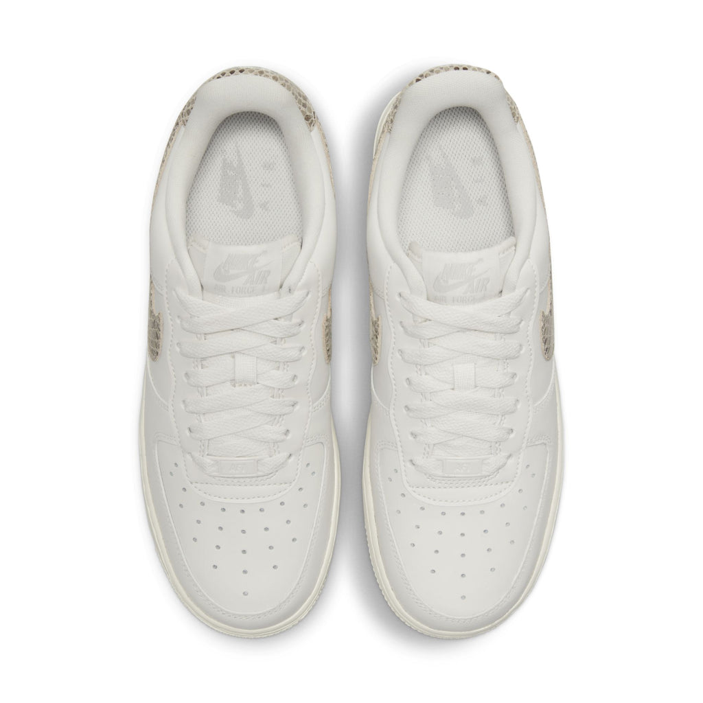 [DD8959-002] Womens Nike AIR FORCE 1 LOW '07 'SNAKESKIN PHANTOM' (W)