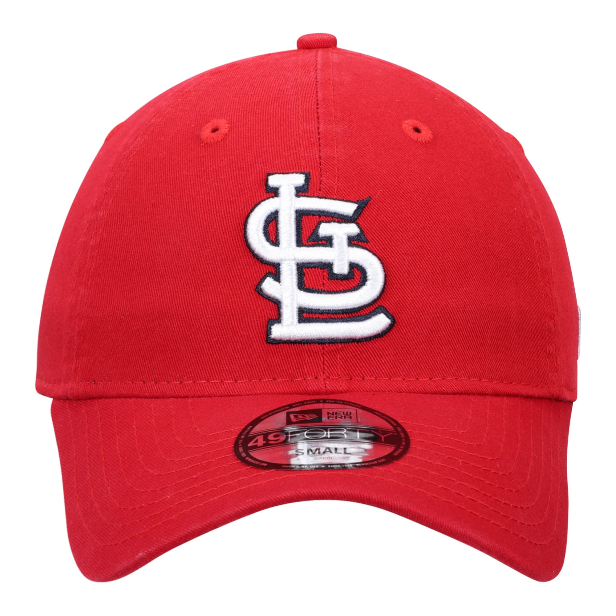 [11605695] Mens New Era MLB Core Fit 49Forty Fitted - St Louis Cardinals