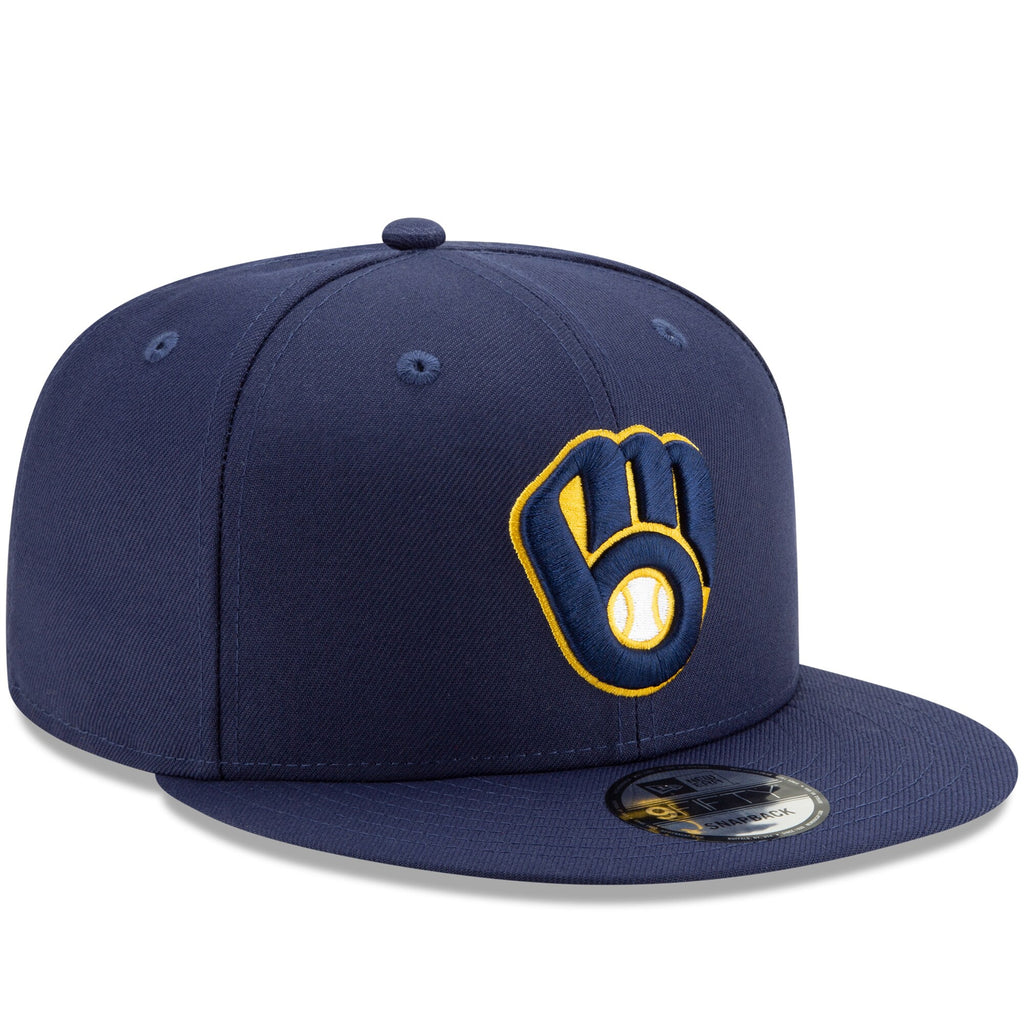 [12344798] Mens New Era MLB 950 Snapback - Milwaukee Brewers