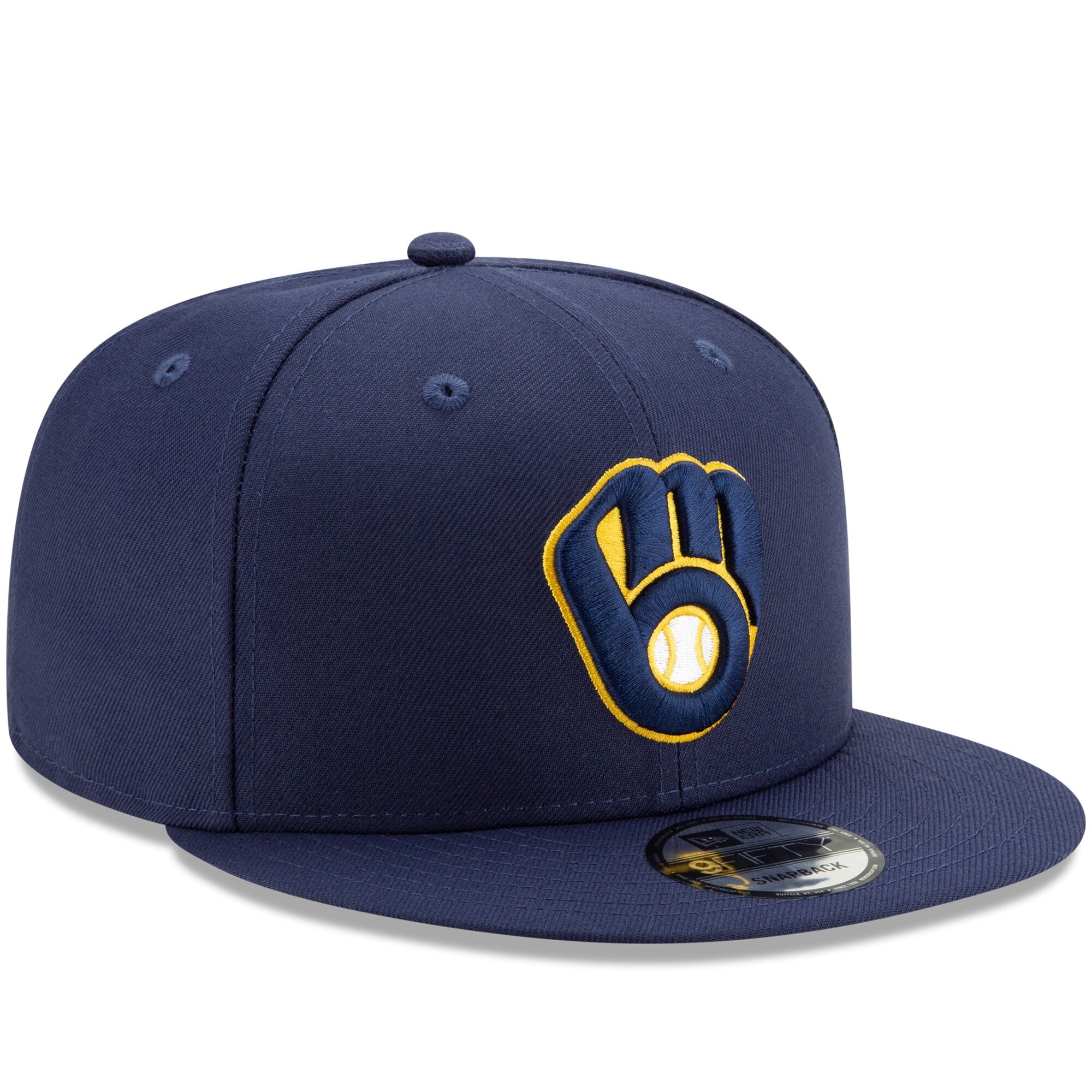 [12344798] Mens New Era MLB 950 Snapback - Milwaukee Brewers