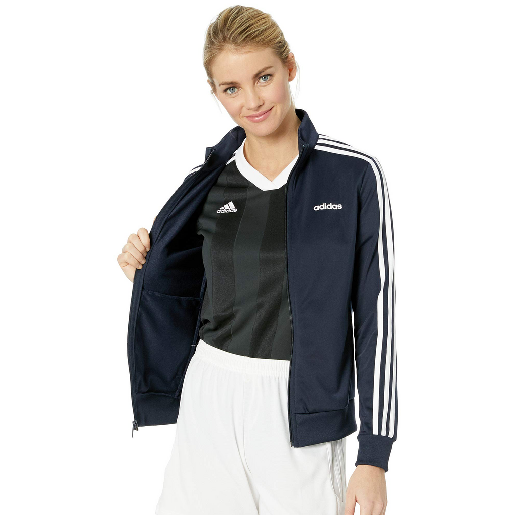 [DU0665] Womens Adidas 3-Stripe Track Jacket