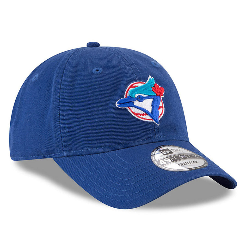 [11605686] Mens New Era MLB Core Fit 49Forty Fitted - Toronto Blue Jays