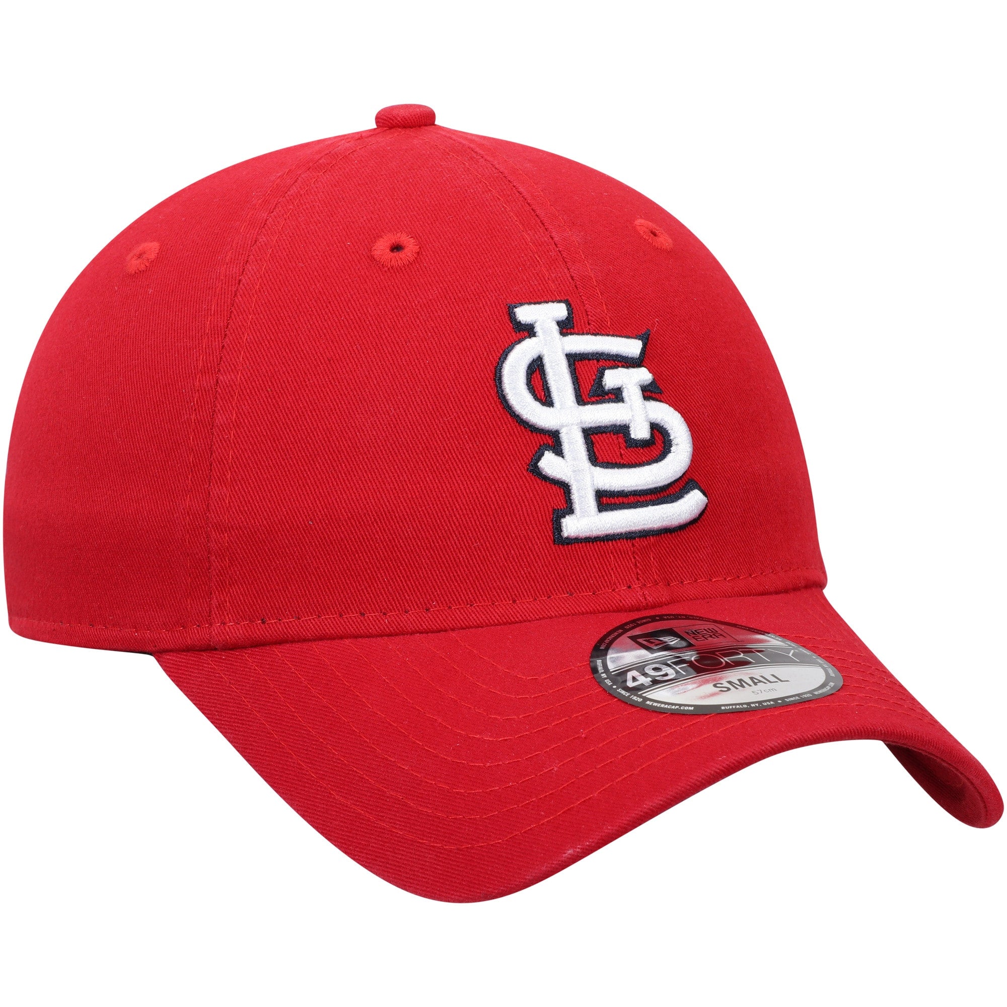 [11605695] Mens New Era MLB Core Fit 49Forty Fitted - St Louis Cardinals