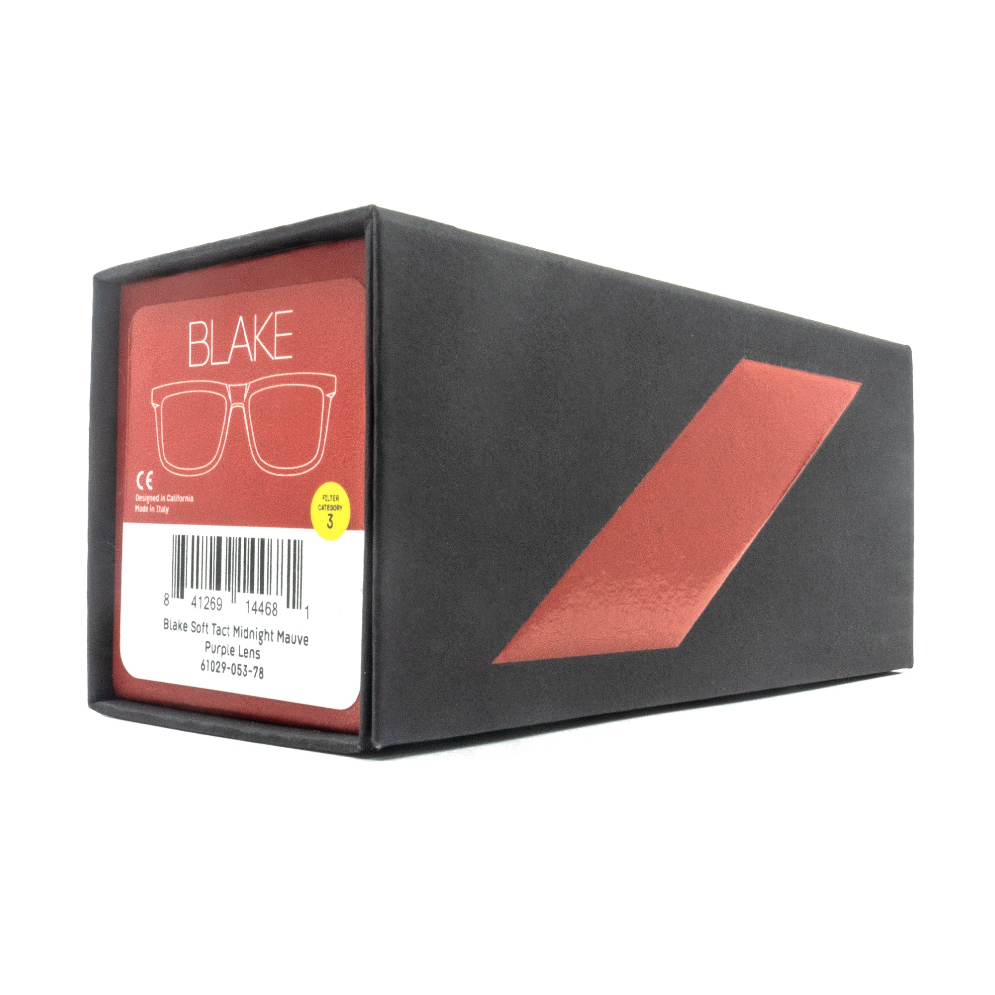 [61029-053-78] Mens 100% Blake Soft Tact Sunglasses