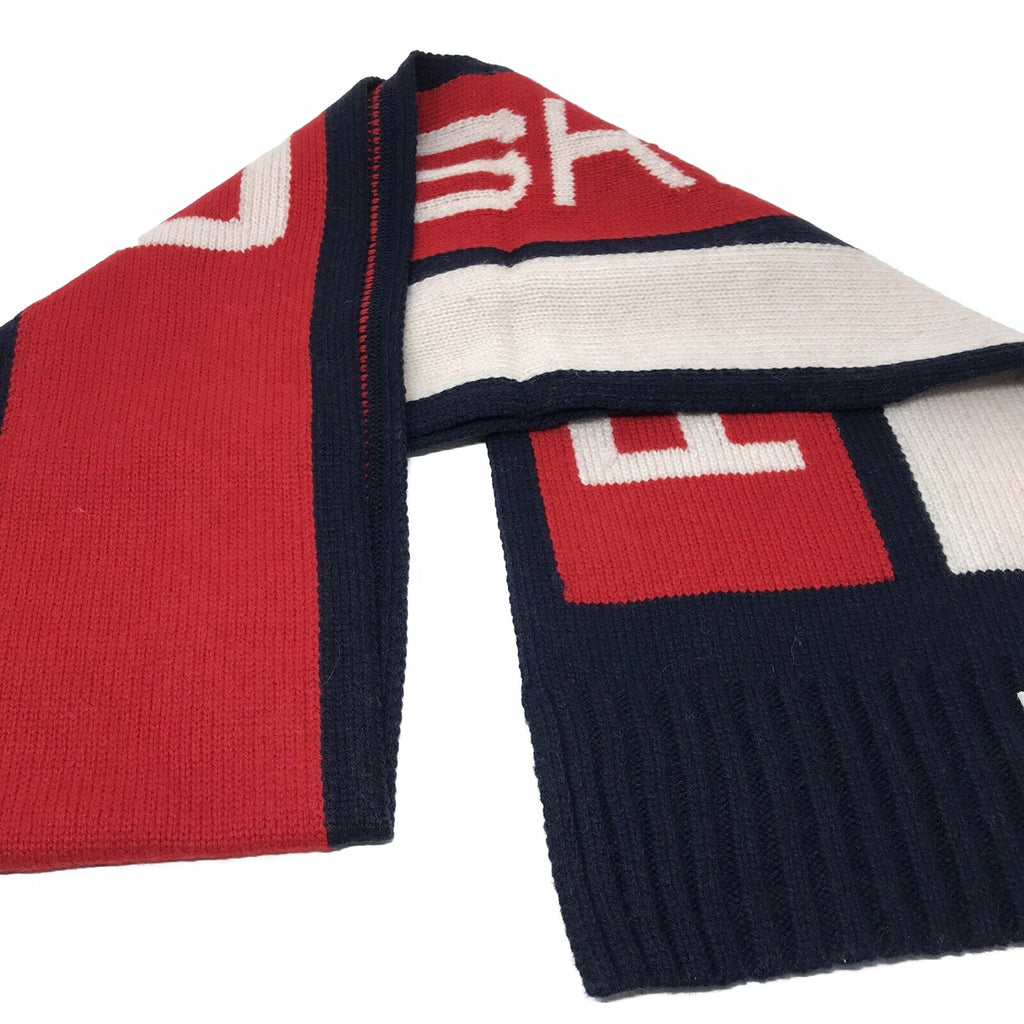 [PC0641-411] Mens Polo Ralph Lauren Colorblock Ski Scarf