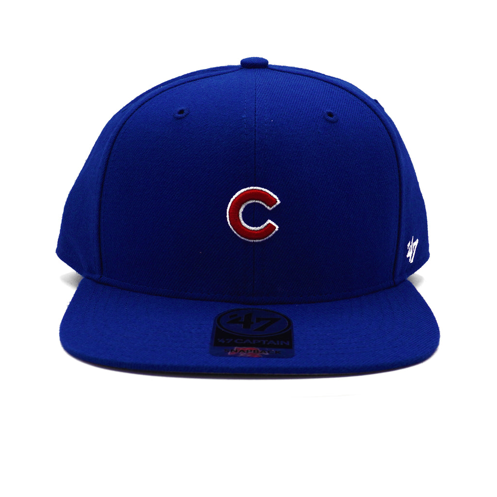 Mens 47 Brand Chicago Cubs Captain Snapback - Blue