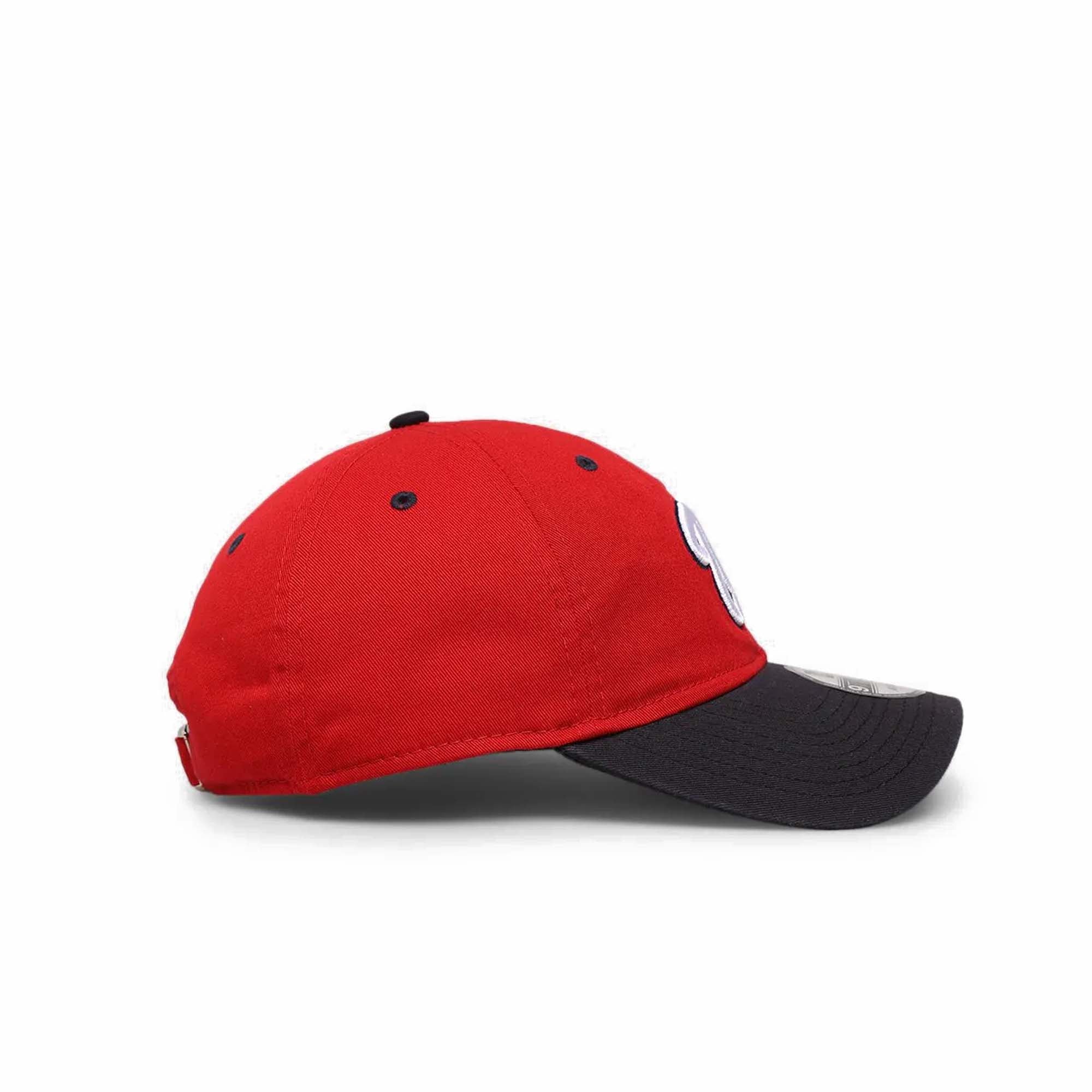 [11591484] Mens New Era MLB Core Classic 9Twenty Strapback Hat - Nationals