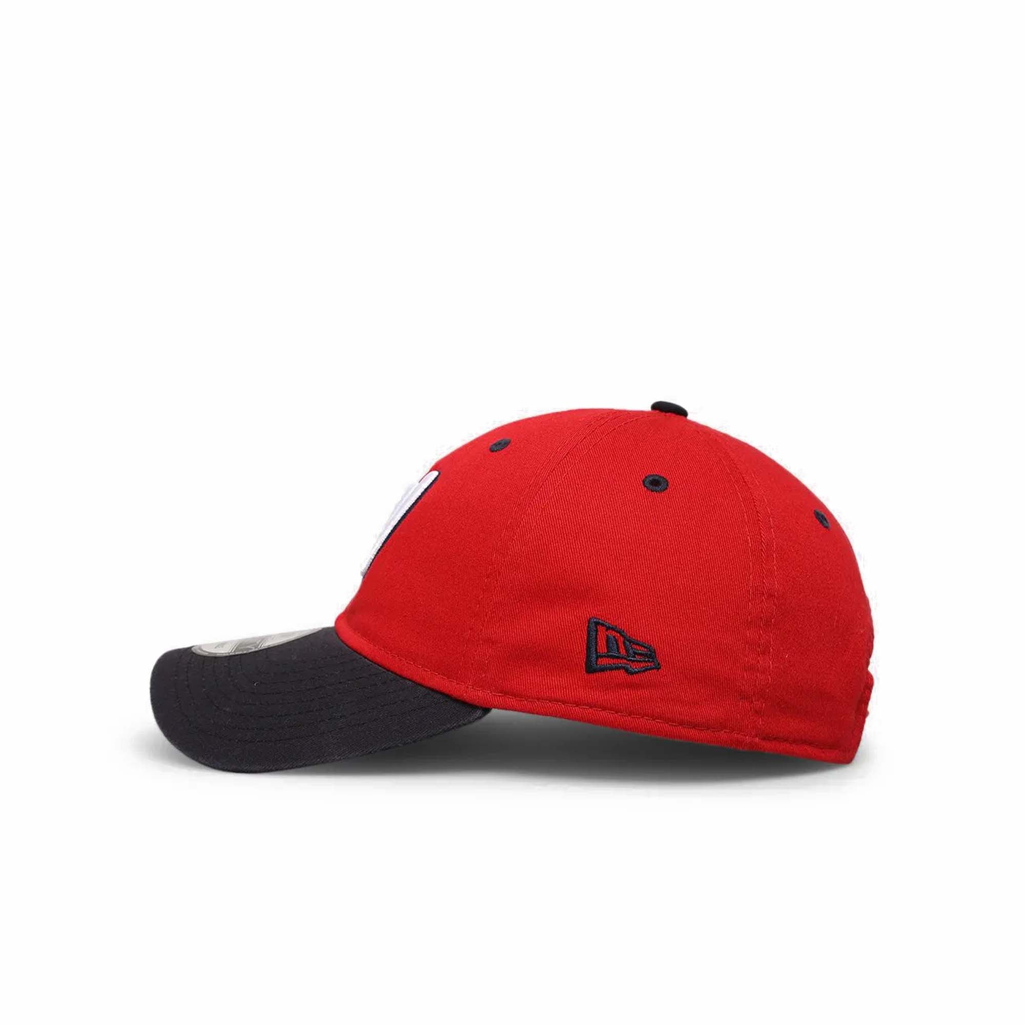 [11591484] Mens New Era MLB Core Classic 9Twenty Strapback Hat - Nationals